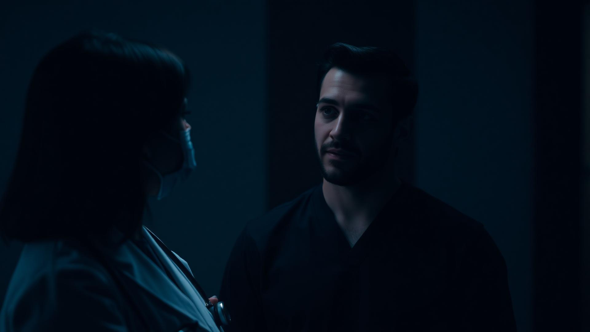 Doctor in consultation